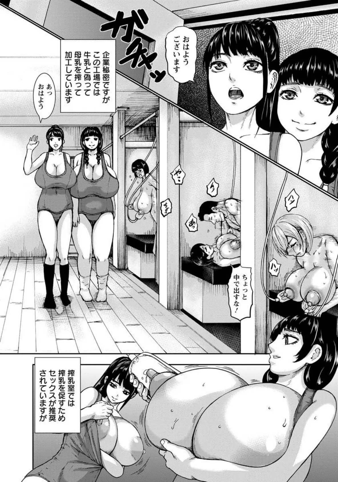 爆搾り！チチミルク牧場〜搾乳村の牛娘たち〜【単話】 2ページ